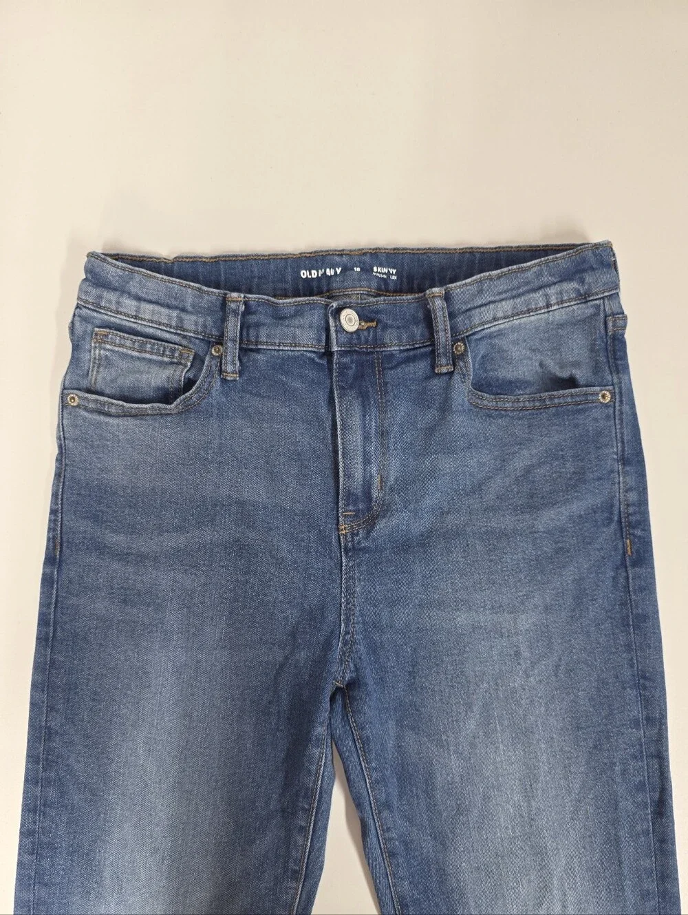 Boy's Old Navy Skinny Blue Denim Jeans with Built-in Flex